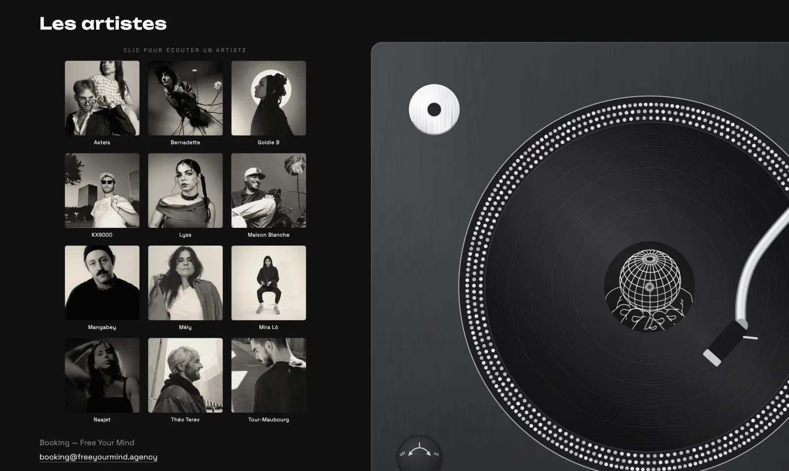 Free Your Mind - Agence de booking DJ