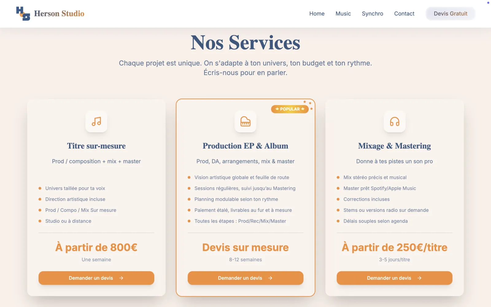 Herson Studio - Studio de musique professionnel — visuel 4 sur 4